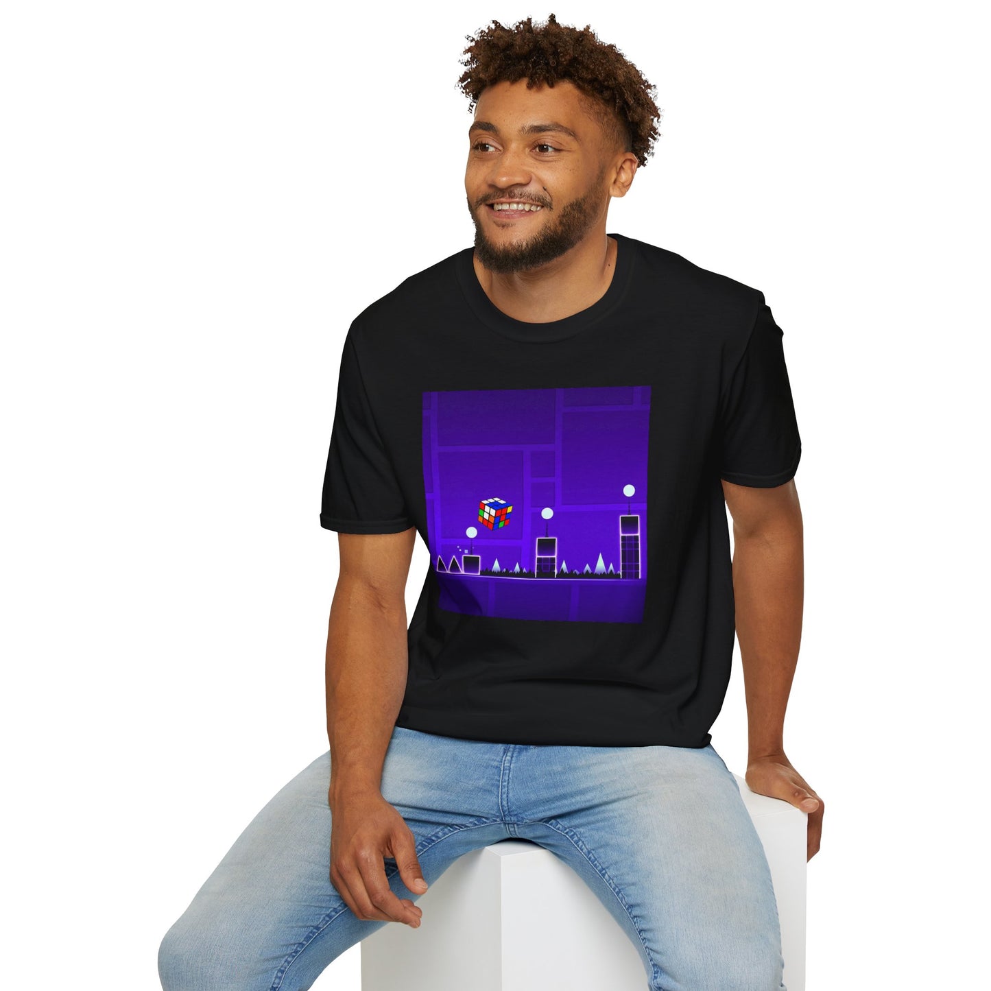 ⚡ Express - Cube Madnes Unisex Graphic Softstyle T-Shirt