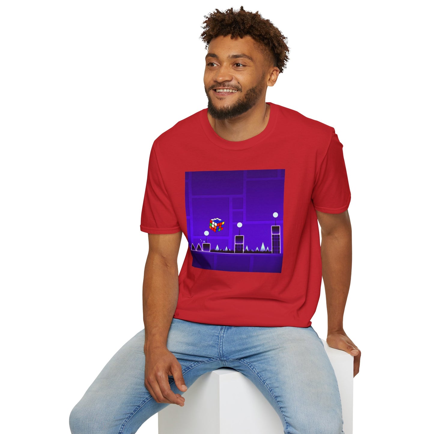 Cube Madnes Unisex Graphic Softstyle T-Shirt