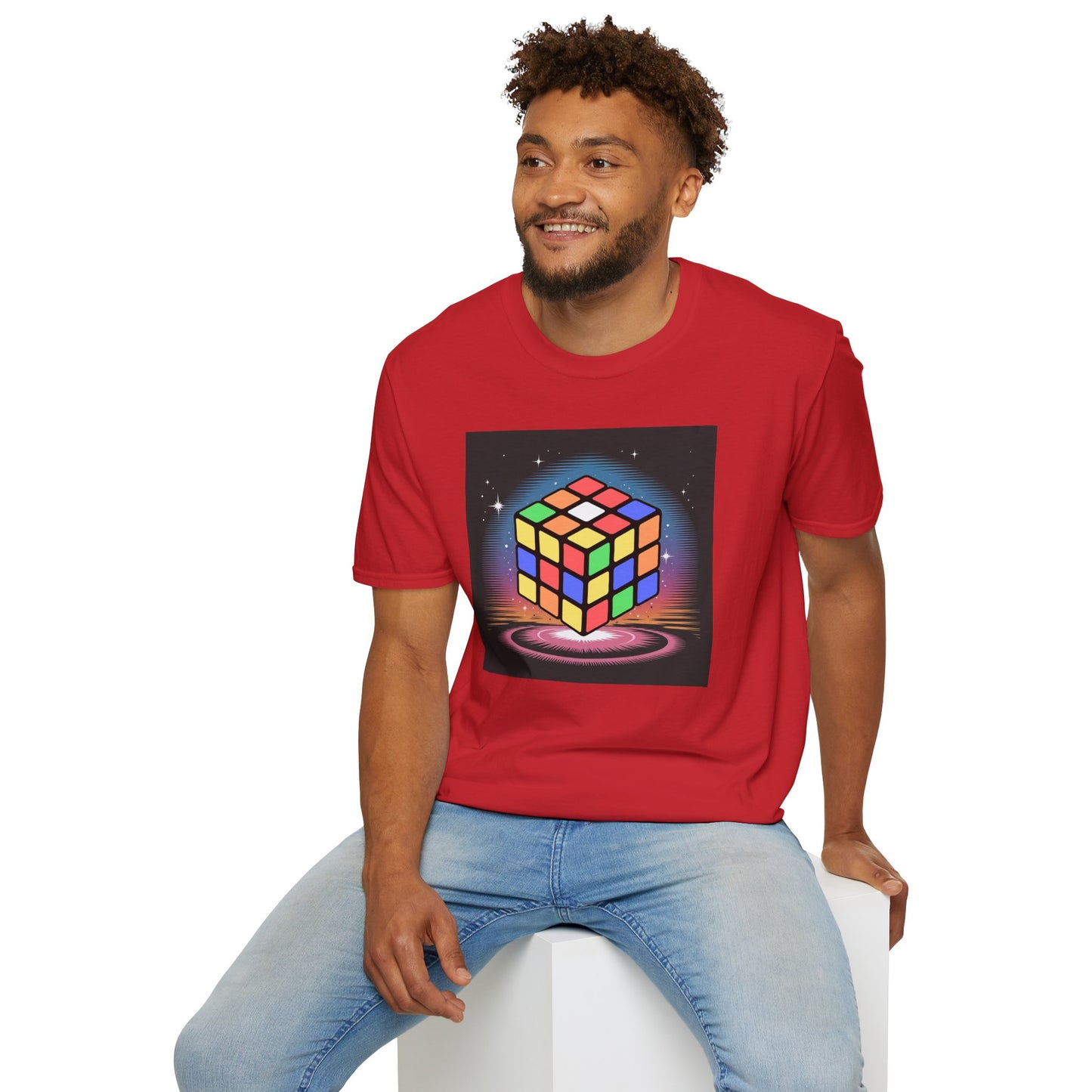 Cube Portal Unisex Graphic Softstyle T-Shirt