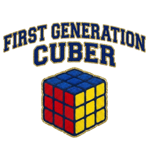 First Generation Cuber Rubiks Cube Art