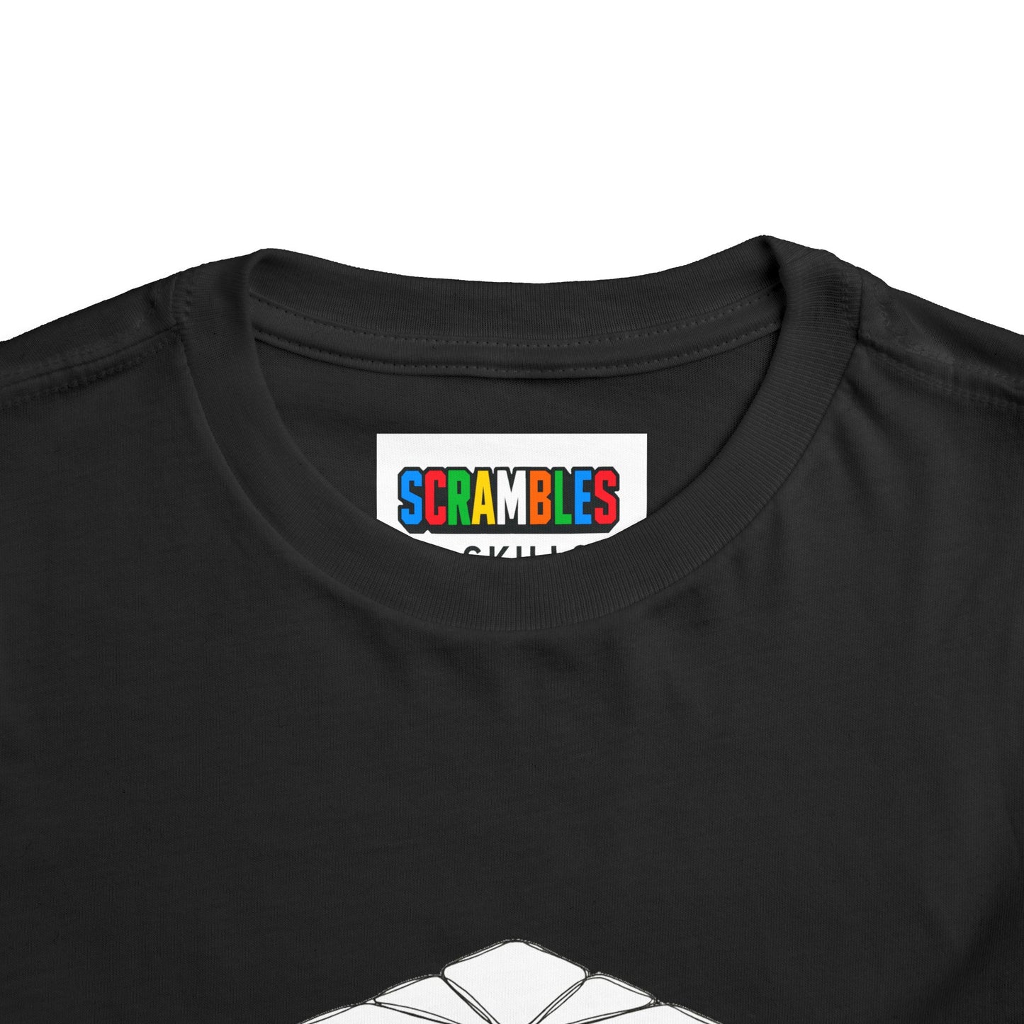 Square-1 Doodle - Rubik's Cube Art  Toddler Short Sleeve T-Shirt