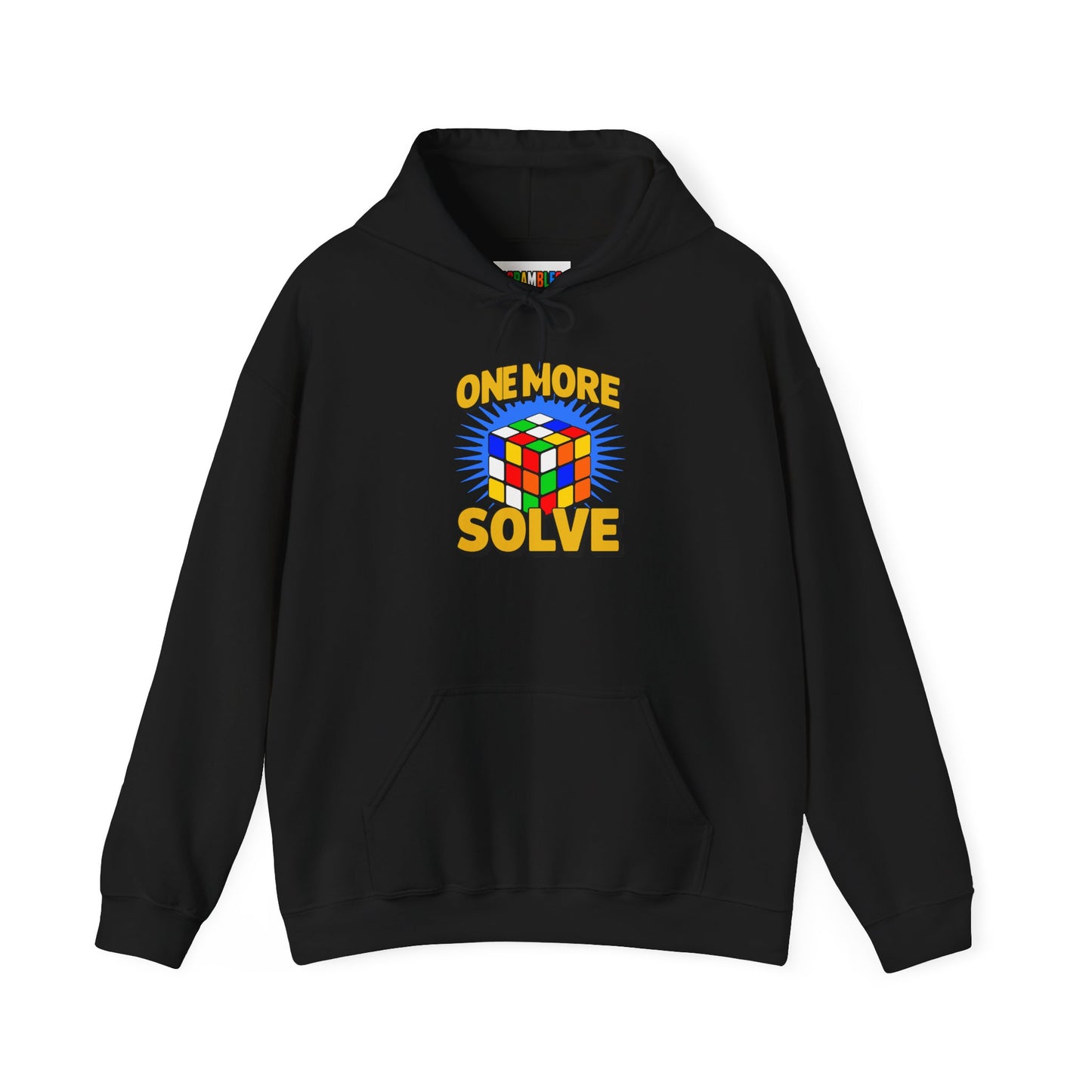 One More Solve - Rubiks Cube Unisex Heavy Blend™ Hooded Sweatshirt