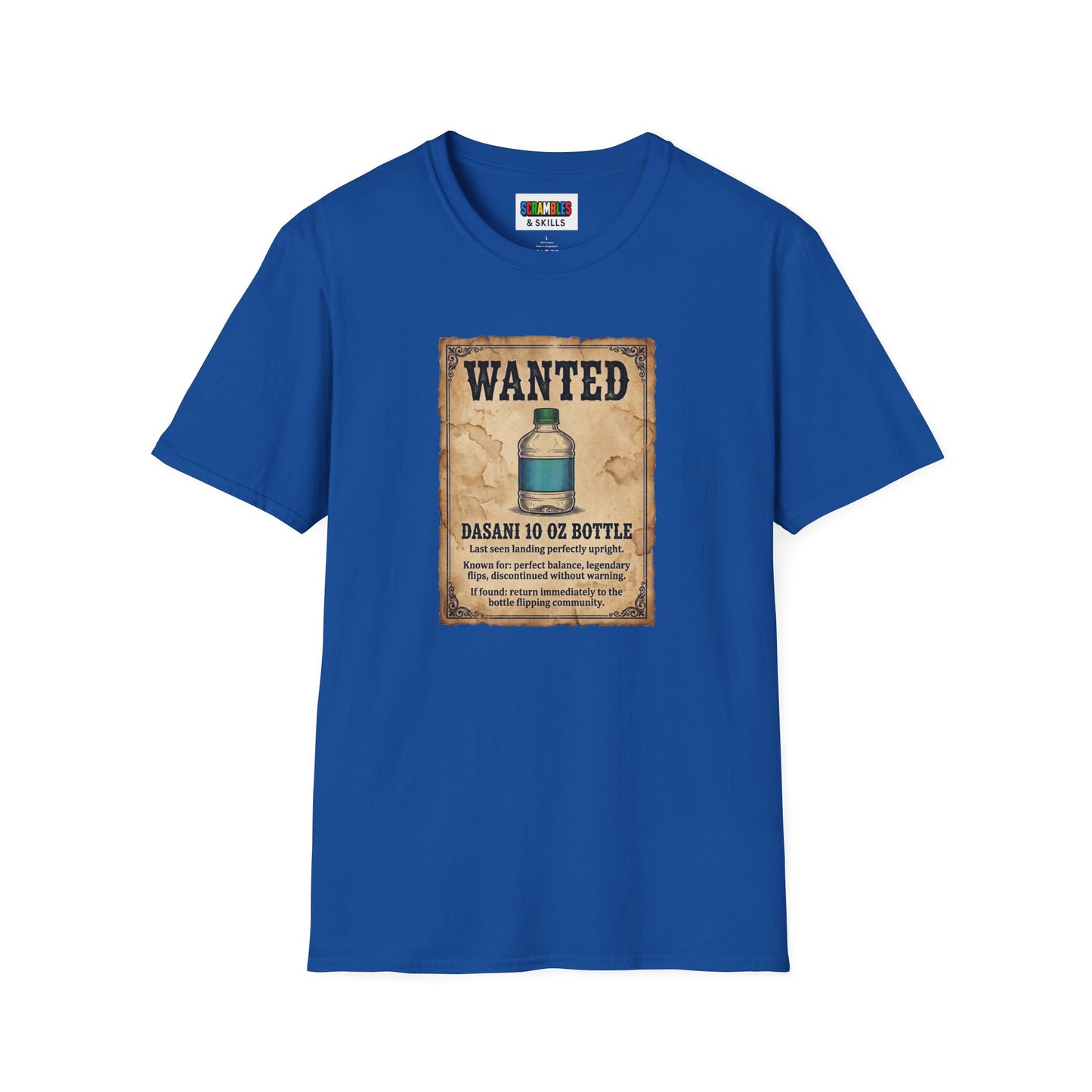 Dasani 10 Wanted Trick shot Unisex Graphic Softstyle T-Shirt