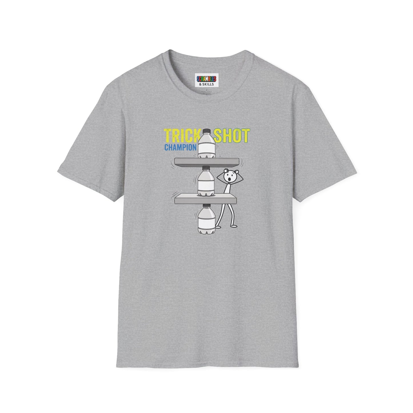 Trick shot Champion Unisex Graphic Softstyle T-Shirt