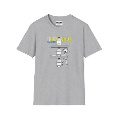 Trick shot Champion Unisex Graphic Softstyle T-Shirt