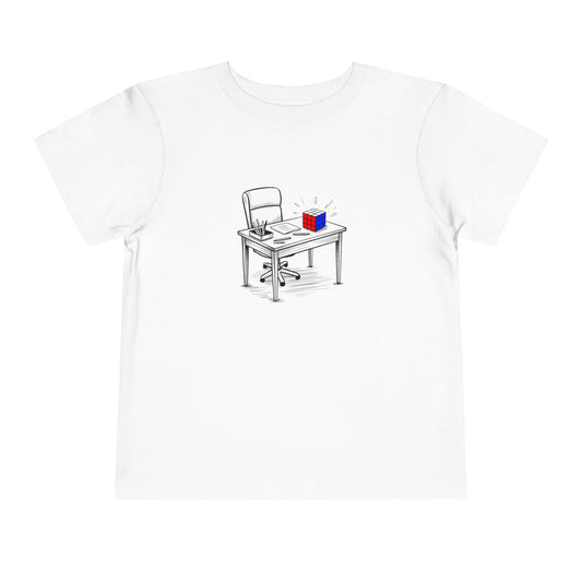 Priorities - Rubik's Cube Art  Toddler Short Sleeve T-Shirt