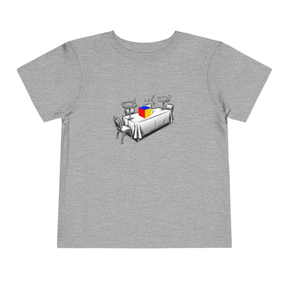 5x5 Comp Day  - Rubik's Cube Art Toddler Short Sleeve T-Shirt