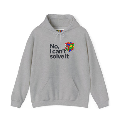 No, I Can't Solve It Unisex Heavy Blend™ Hooded Sweatshirt