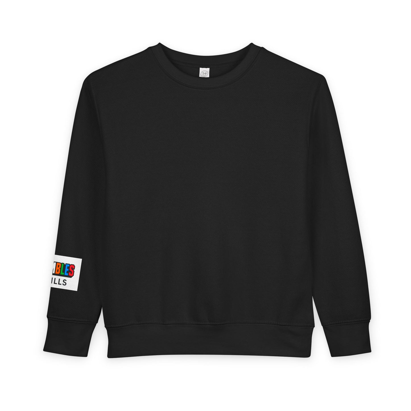 Toddler Custom Personal Best  - Rubik's Cube Art Sweatshirt