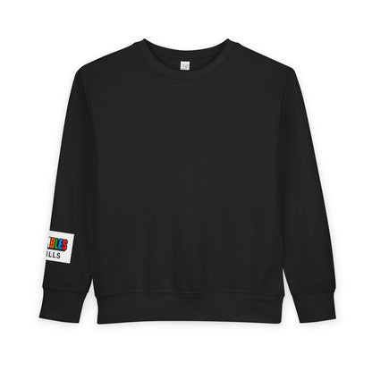 Toddler Custom Personal Best  - Rubik's Cube Art Sweatshirt