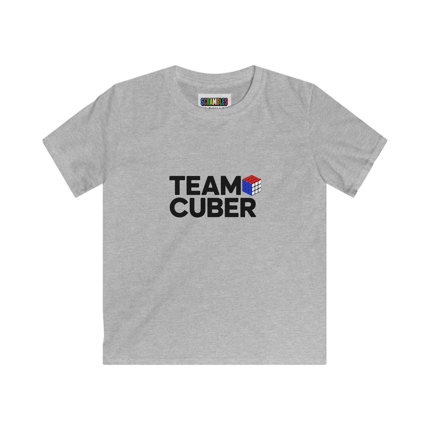 Team Cuber  - Rubik's Cube Art Kids Softstyle Tee