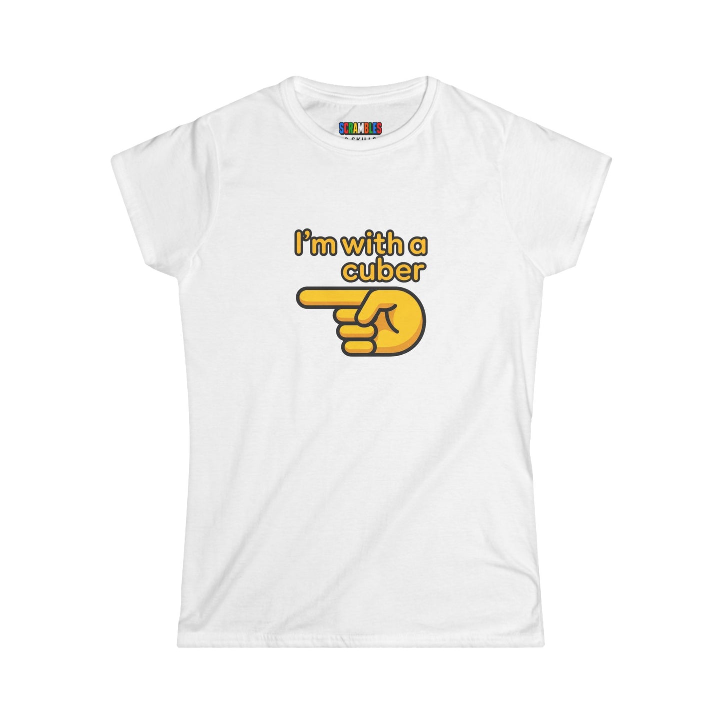 I'm With A Cuber Women's Softstyle T-Shirt