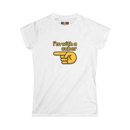 I'm With A Cuber Women's Softstyle T-Shirt