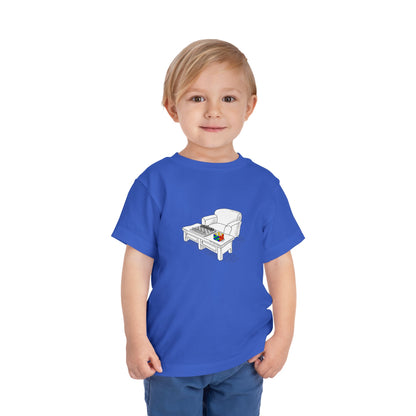 Chess and Checkered - Rubik's Cube Art  Toddler Short Sleeve T-Shirt