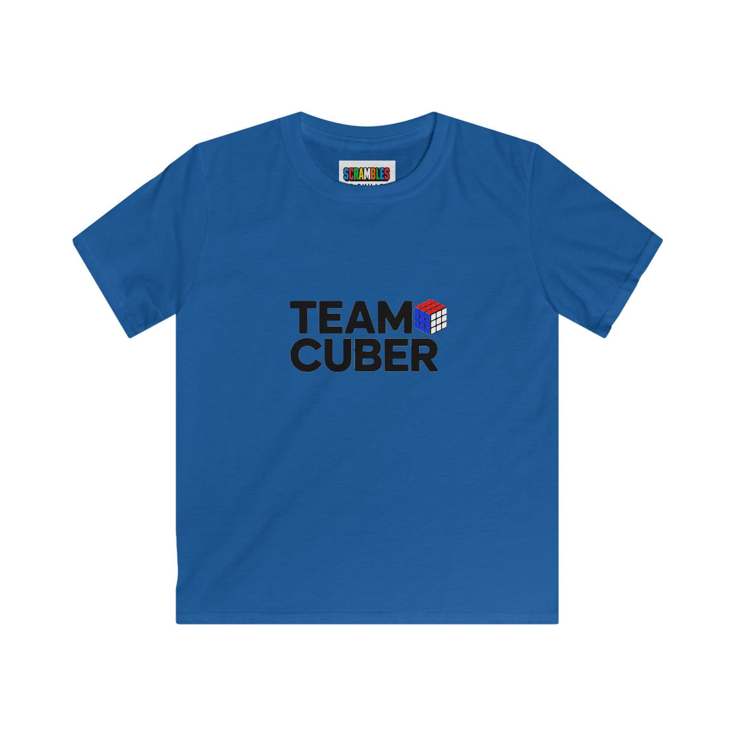 Team Cuber  - Rubik's Cube Art Kids Softstyle Tee