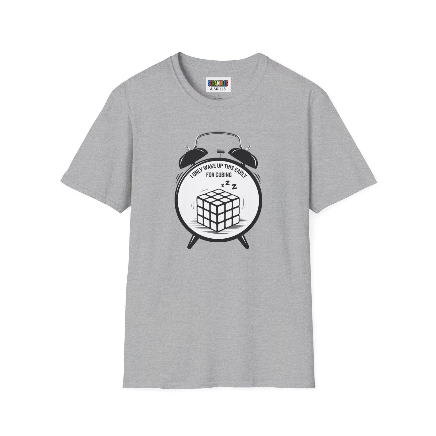 Wake Up Unisex Graphic Softstyle T-Shirt