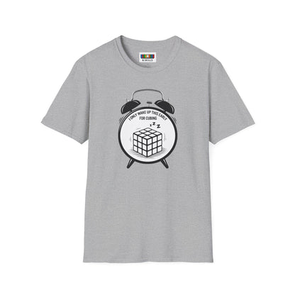 Wake Up Unisex Graphic Softstyle T-Shirt
