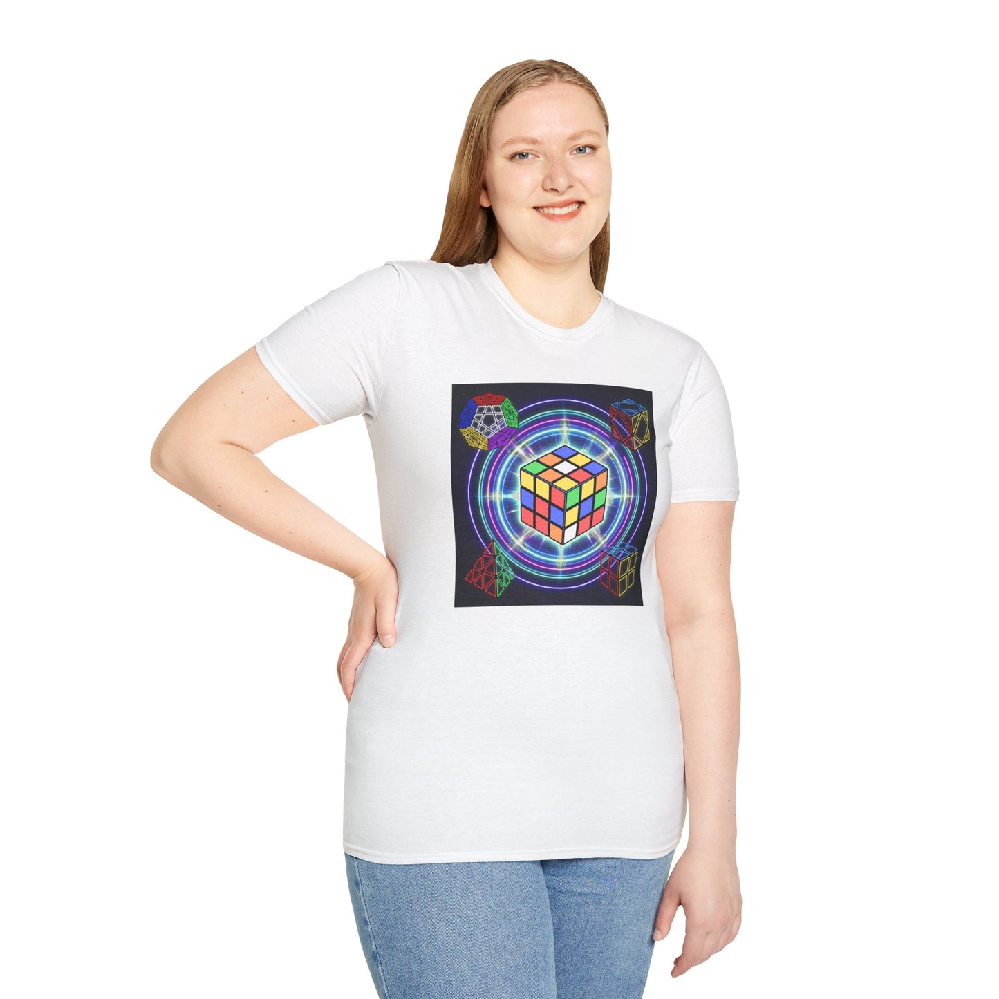 Cosmic Charge Unisex Graphic Softstyle T-Shirt