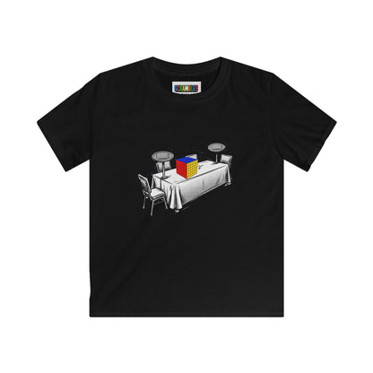 6x6 Comp Day  - Rubik's Cube Art  Kids Softstyle Tee