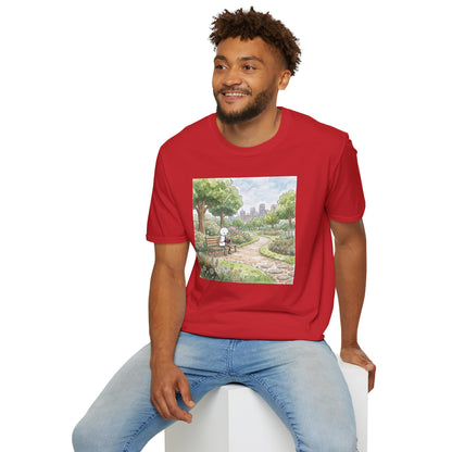 City Park Watercolor Unisex Graphic Softstyle T-Shirt