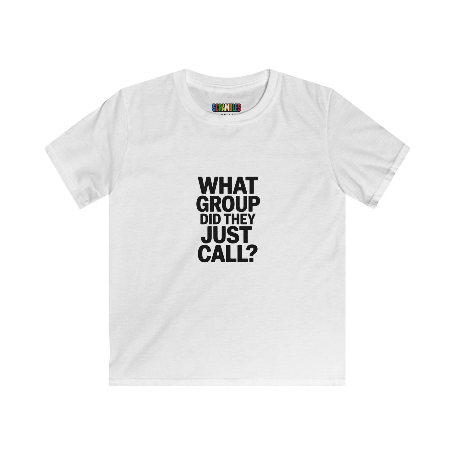 What Group - Rubik's Cube Art  Kids Softstyle Tee