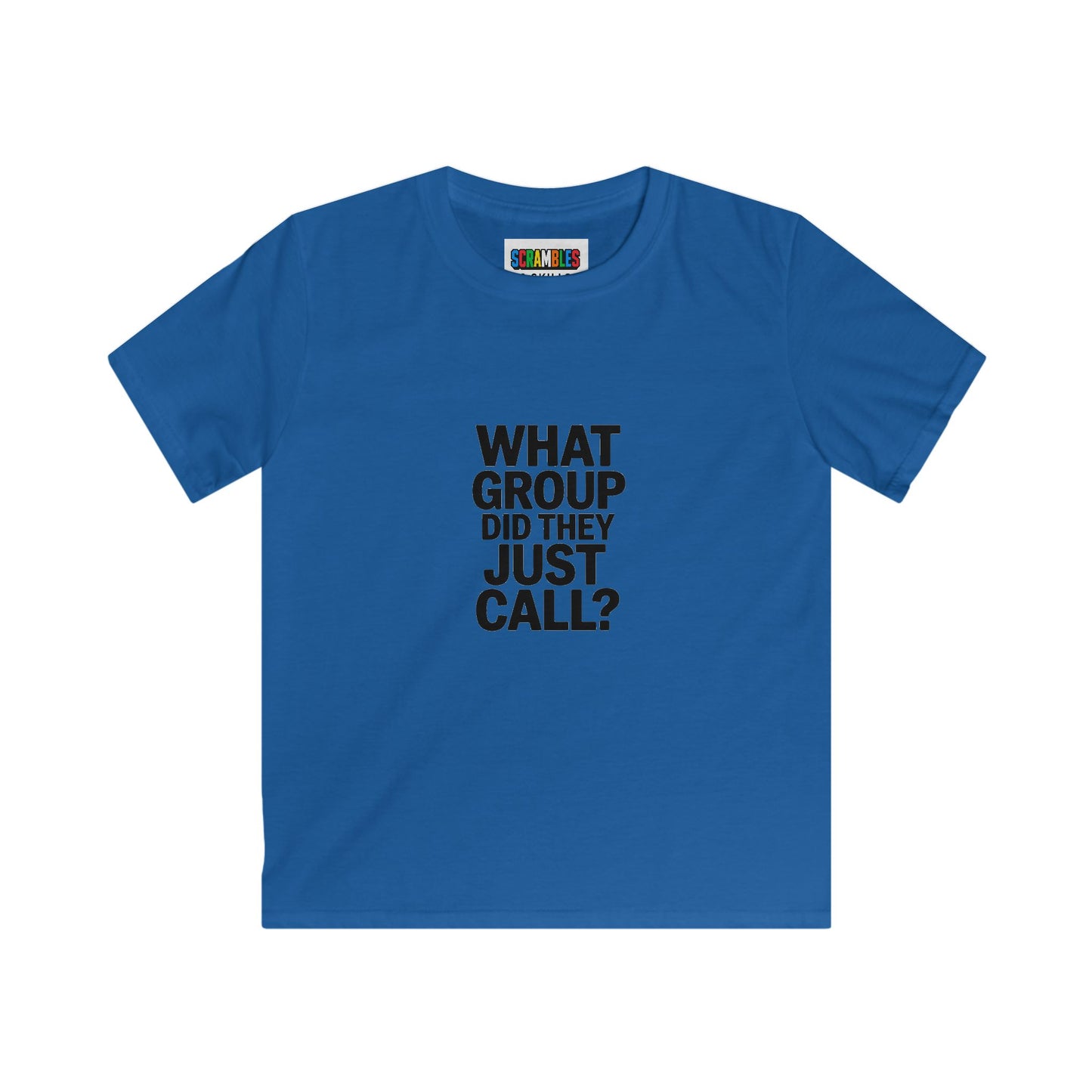 What Group - Rubik's Cube Art  Kids Softstyle Tee