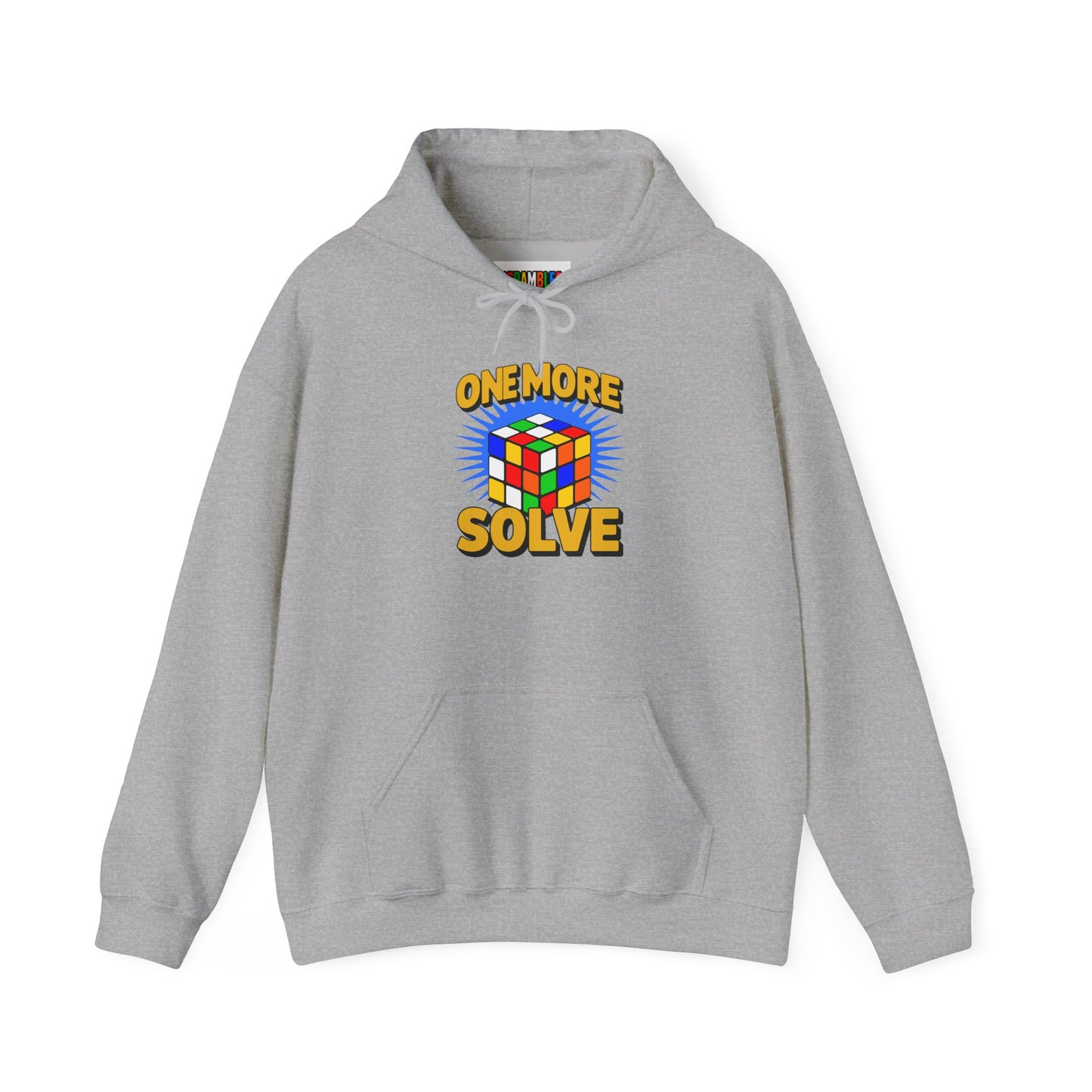 One More Solve - Rubiks Cube Unisex Heavy Blend™ Hooded Sweatshirt