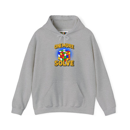 One More Solve - Rubiks Cube Unisex Heavy Blend™ Hooded Sweatshirt
