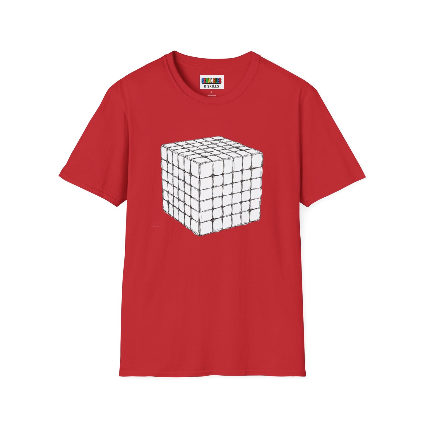 6x6 Doodle Unisex Graphic Softstyle T-Shirt