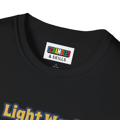 Skewb Light Work Rubiks Cube Art Unisex Graphic Softstyle T-Shirt