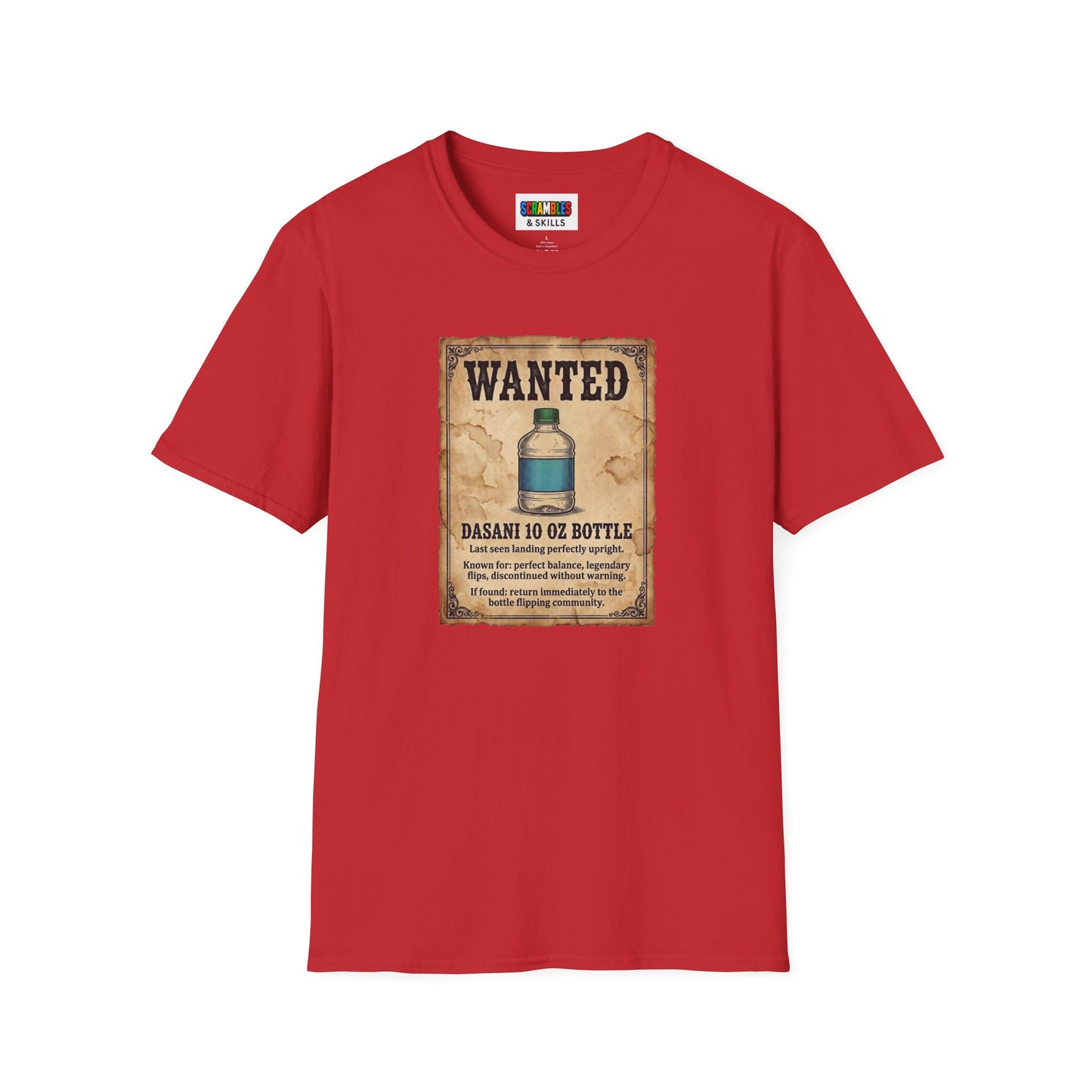 Dasani 10 Wanted Trick shot Unisex Graphic Softstyle T-Shirt