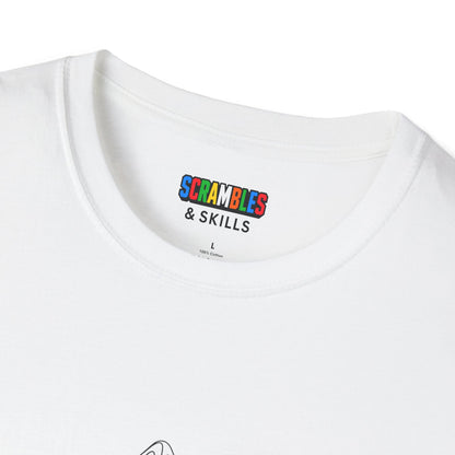 Pyraminx Doodle  - Rubik's Cube Art Unisex Graphic Softstyle T-Shirt