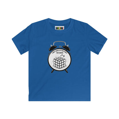 Wake Up  - Rubik's Cube Art Kids Softstyle Tee