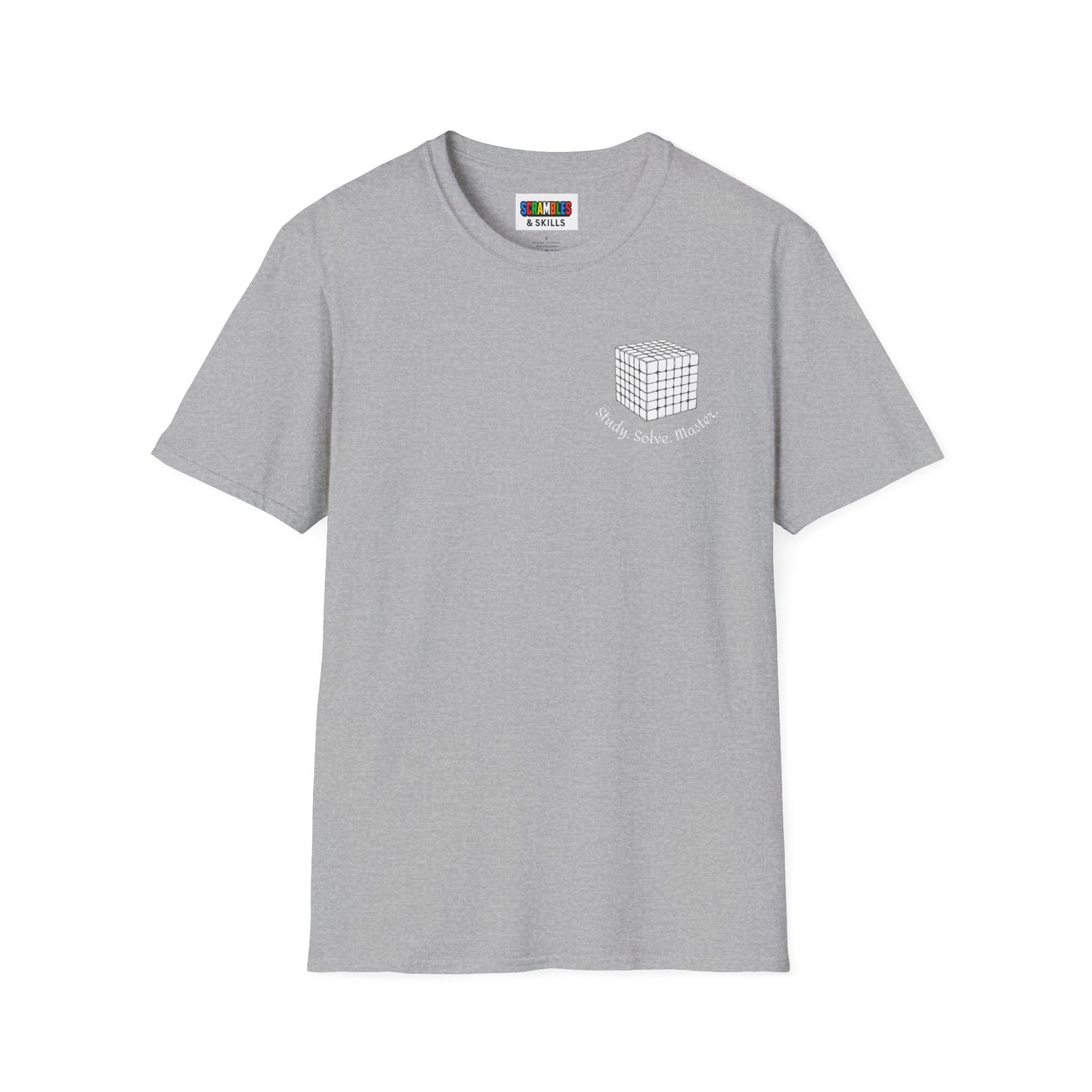 6x6 Doodle (Subtle) Unisex Graphic Softstyle T-Shirt