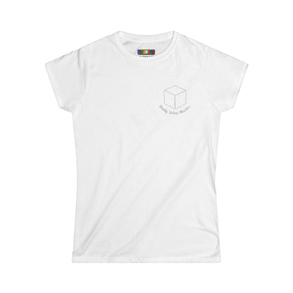 1x1 Doodle (subtle) Women's Softstyle T-Shirt