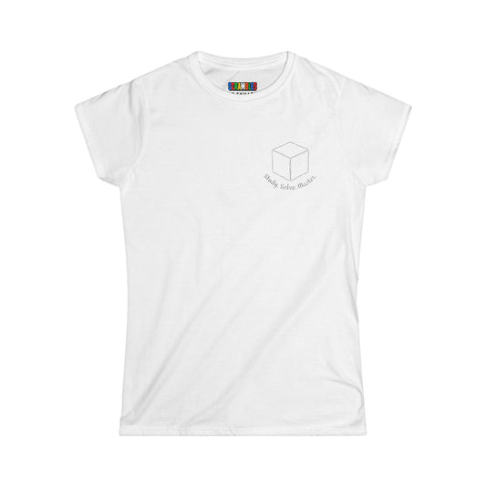 1x1 Doodle (subtle) Women's Softstyle T-Shirt