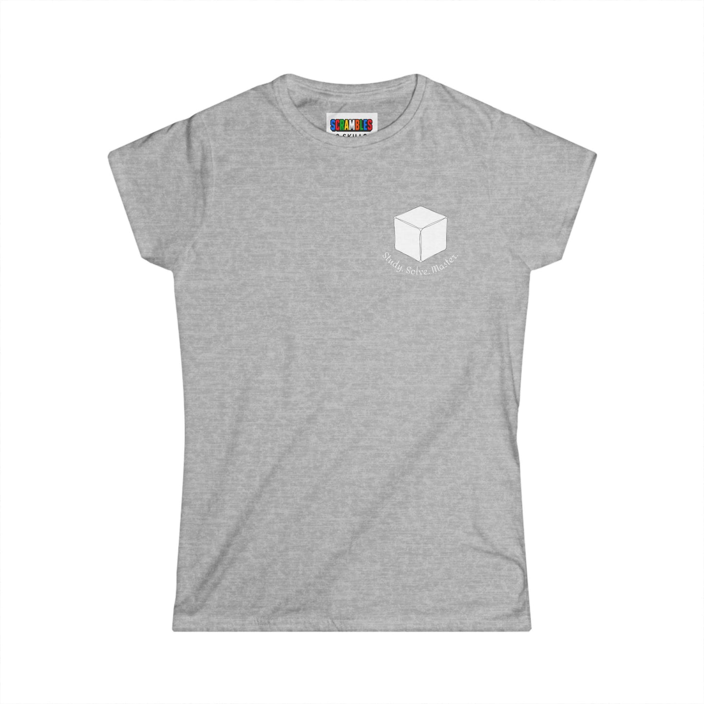 1x1 Doodle (subtle) Women's Softstyle T-Shirt