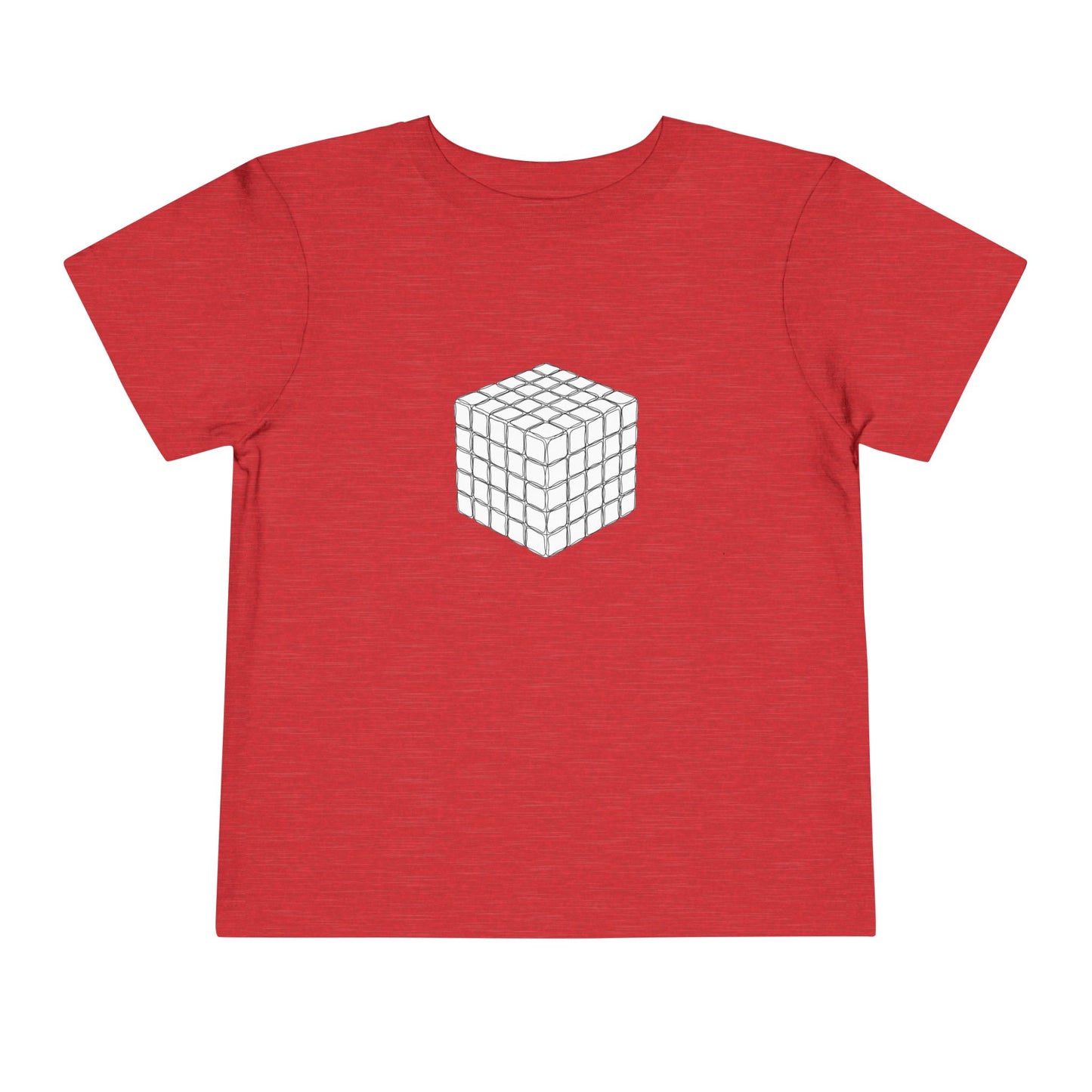 5x5 Doodle  - Rubik's Cube Art Toddler Short Sleeve T-Shirt