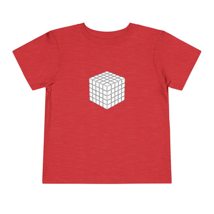 5x5 Doodle  - Rubik's Cube Art Toddler Short Sleeve T-Shirt