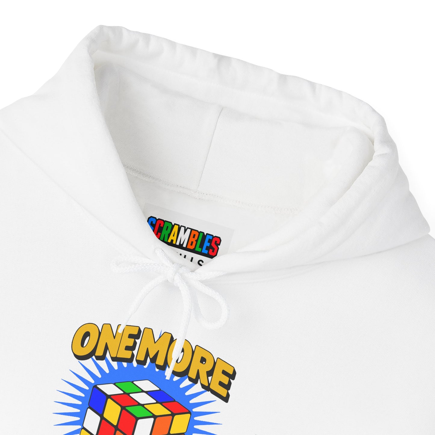 One More Solve - Rubiks Cube Unisex Heavy Blend™ Hooded Sweatshirt