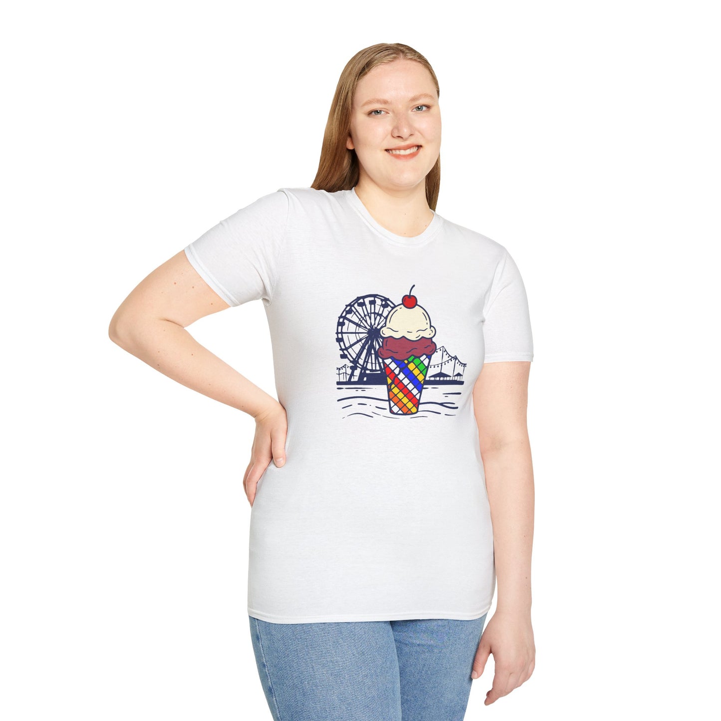 Rubik's Cube Shirt - Sweet Solves Unisex Graphic Softstyle T-Shirt| Fun Cubing Tee
