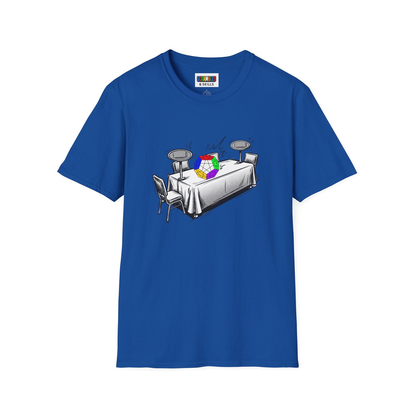 Megaminx Comp Day - Rubik's Cube Art Unisex Graphic Softstyle T-Shirt
