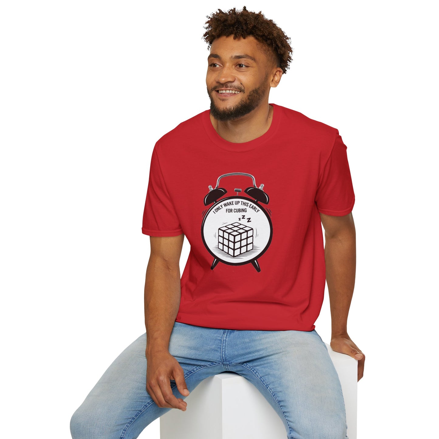 Wake Up Unisex Graphic Softstyle T-Shirt