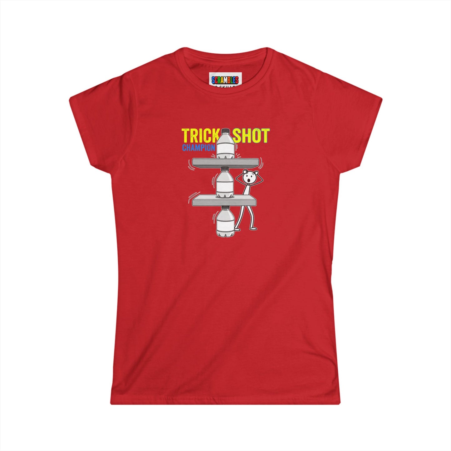 Trick shot Champion Women's Softstyle T-Shirt