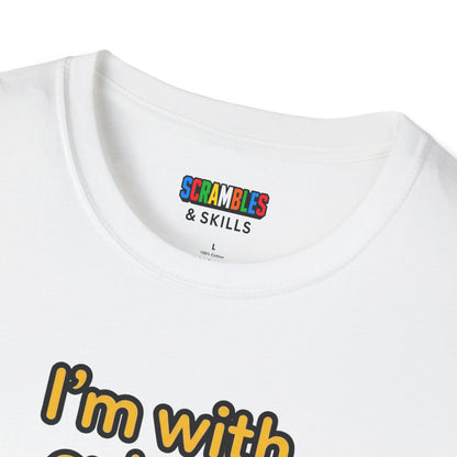 I'm With Cubers Unisex Graphic Softstyle T-Shirt