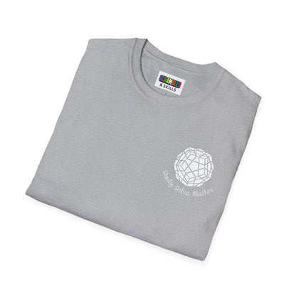 Megaminx Doodle (Subtle) Unisex Graphic Softstyle T-Shirt