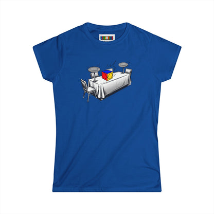 Skewb Comp Day - Rubik's Cube Art  Women's Softstyle T-Shirt