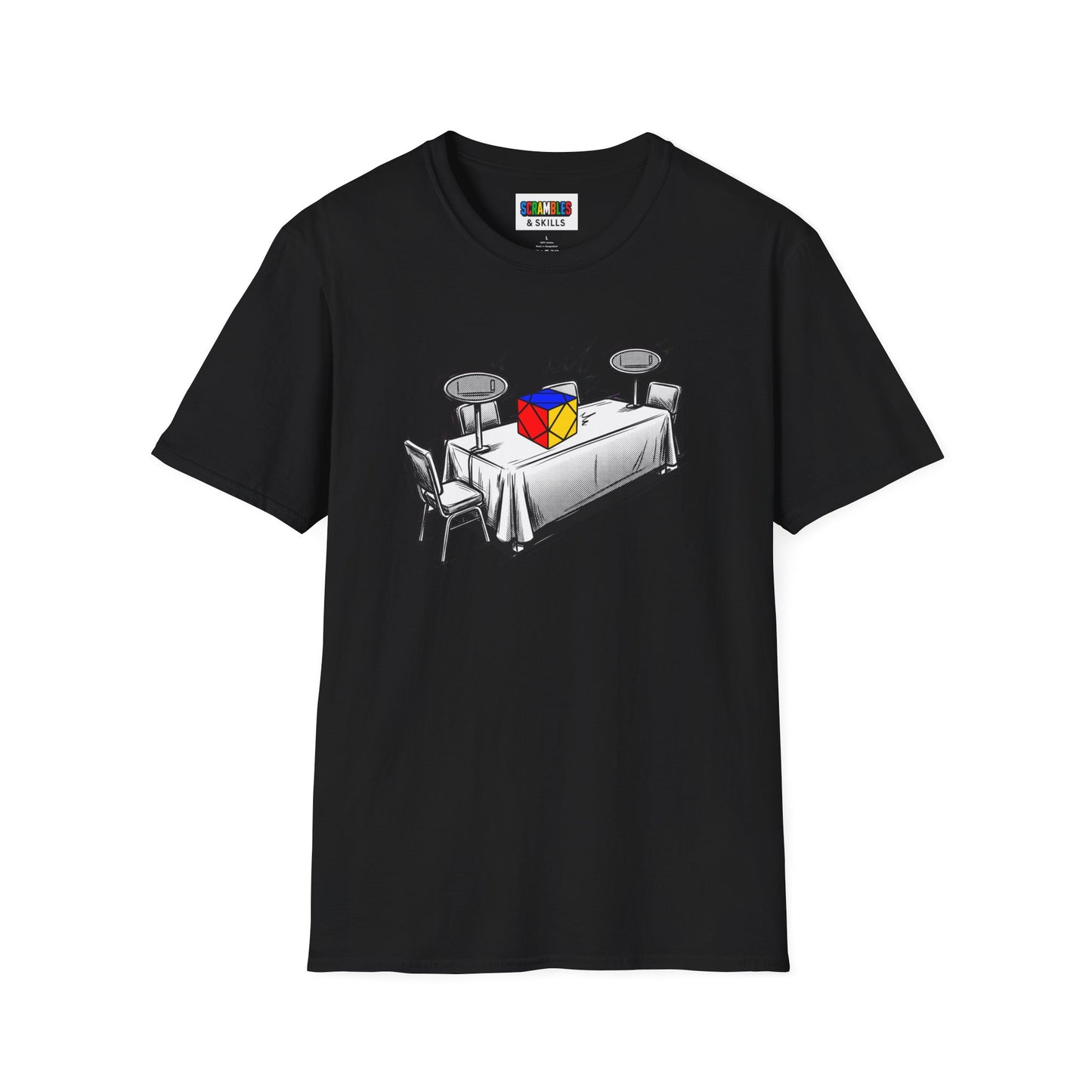 Skewb Comp Day Unisex Graphic Softstyle T-Shirt