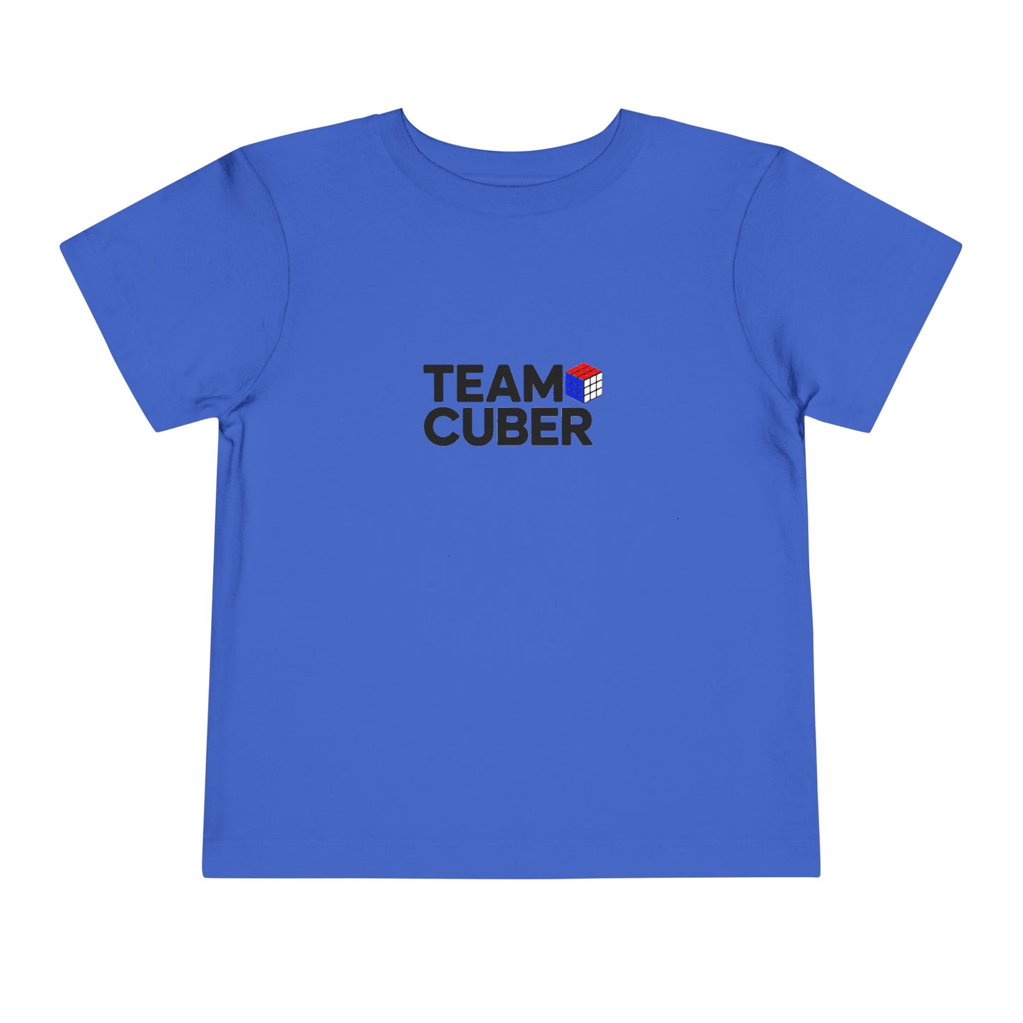 Team Cuber  - Rubik's Cube Art Toddler Short Sleeve T-Shirt