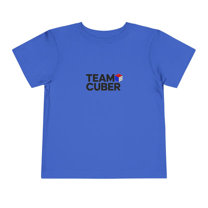 Team Cuber  - Rubik's Cube Art Toddler Short Sleeve T-Shirt